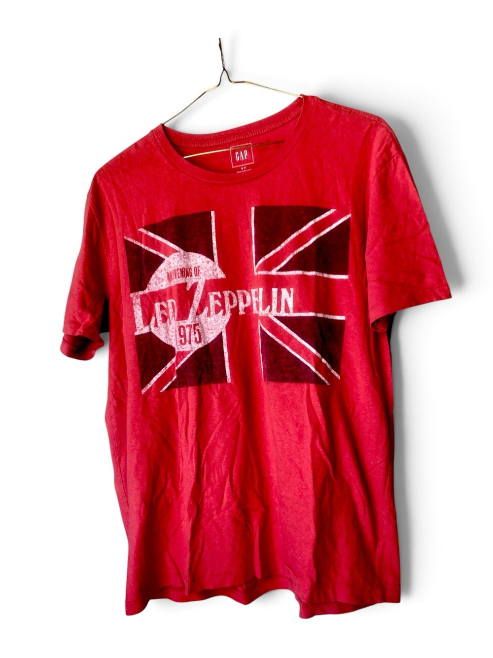GAP Men’s Red Led Zeppelin Graphic Tee